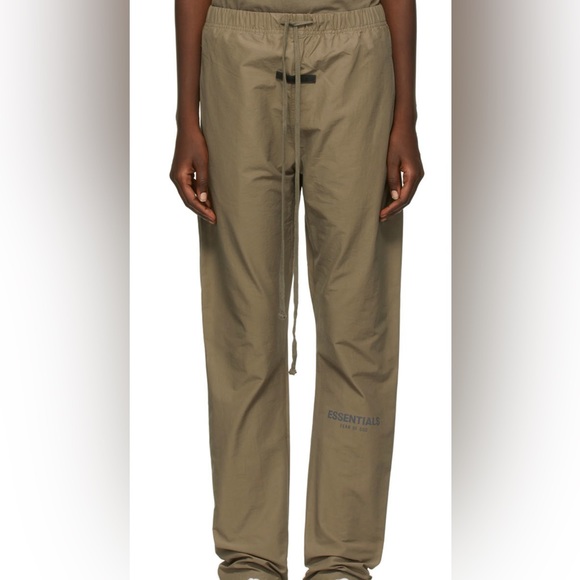 Essentials taupe track lounge pants - Picture 2 of 3